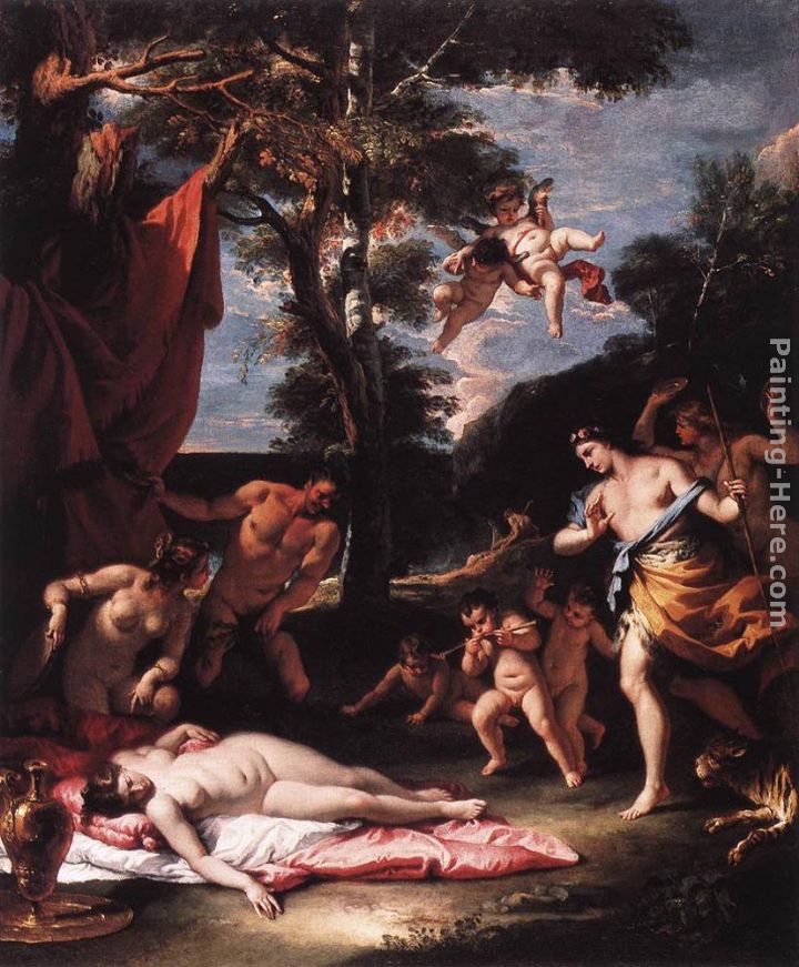 Sebastiano Ricci The Meeting of Bacchus and Ariadne